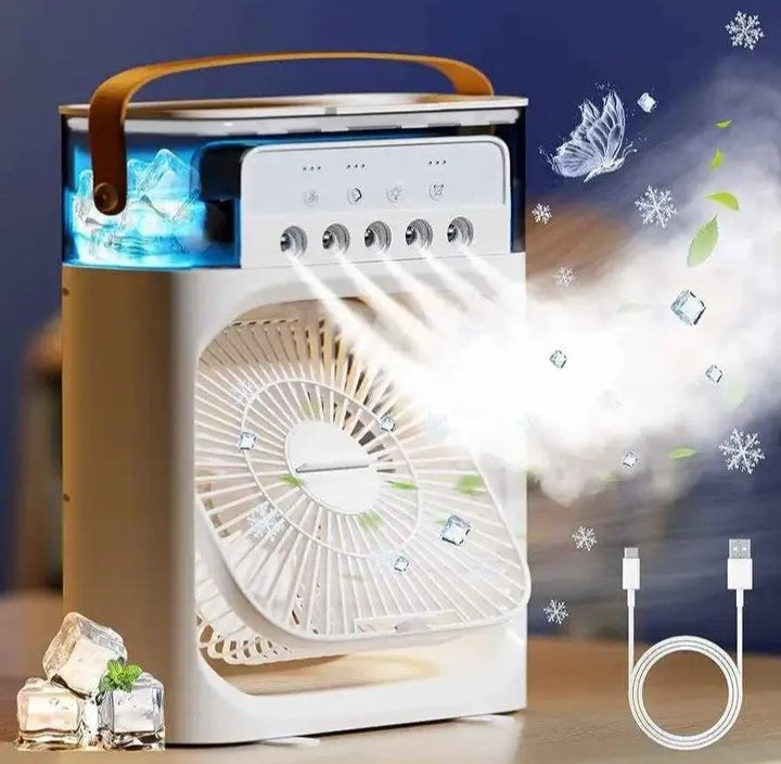 Mini Aire Acondicionado Portatil con Humidificador 3 en 1