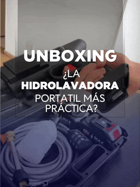 Hidrolavadora Portatil de Alta Presion
